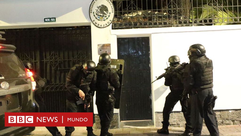 México rompe relaciones con Ecuador tras el operativo policial en su embajada en Quito para capturar al exvicepresidente Glas - BBC News Mundo
